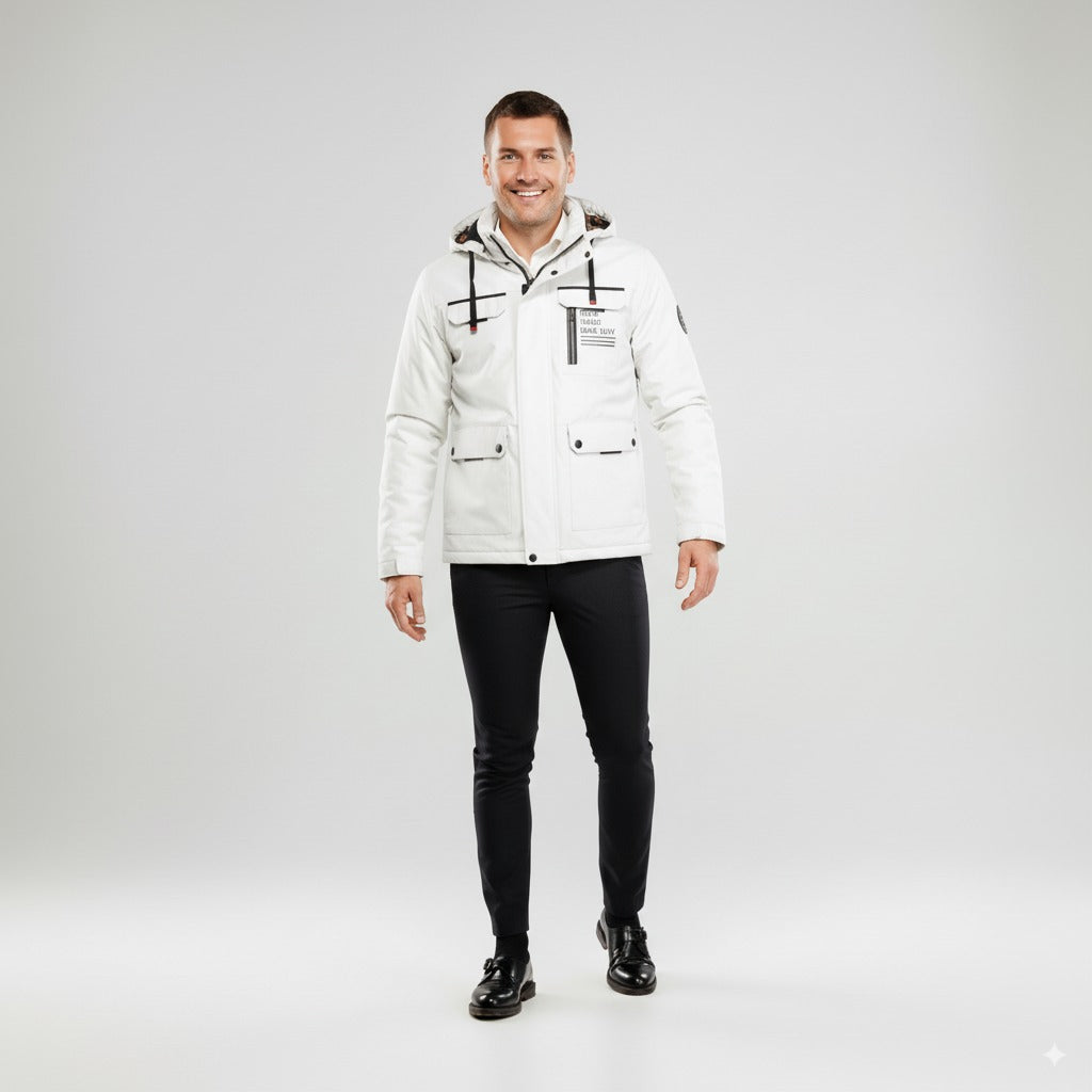 Martin | Men’s Waterproof Winter Hooded Jacket
