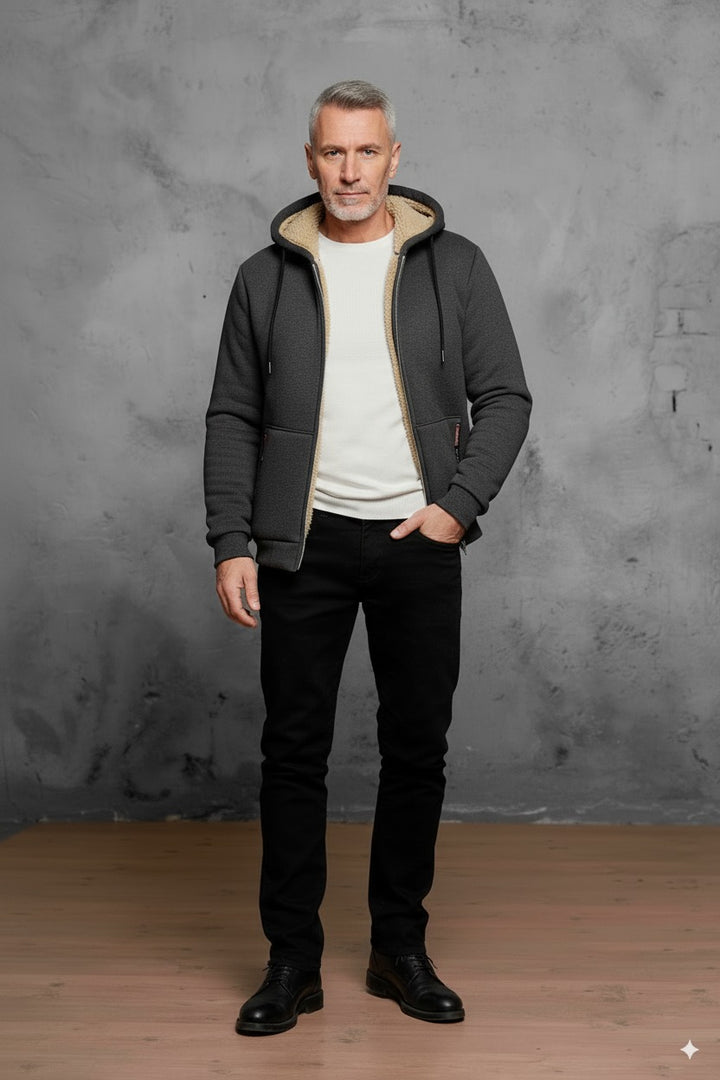 Gilben | Men's Stylish Cozy Hooded Jacket