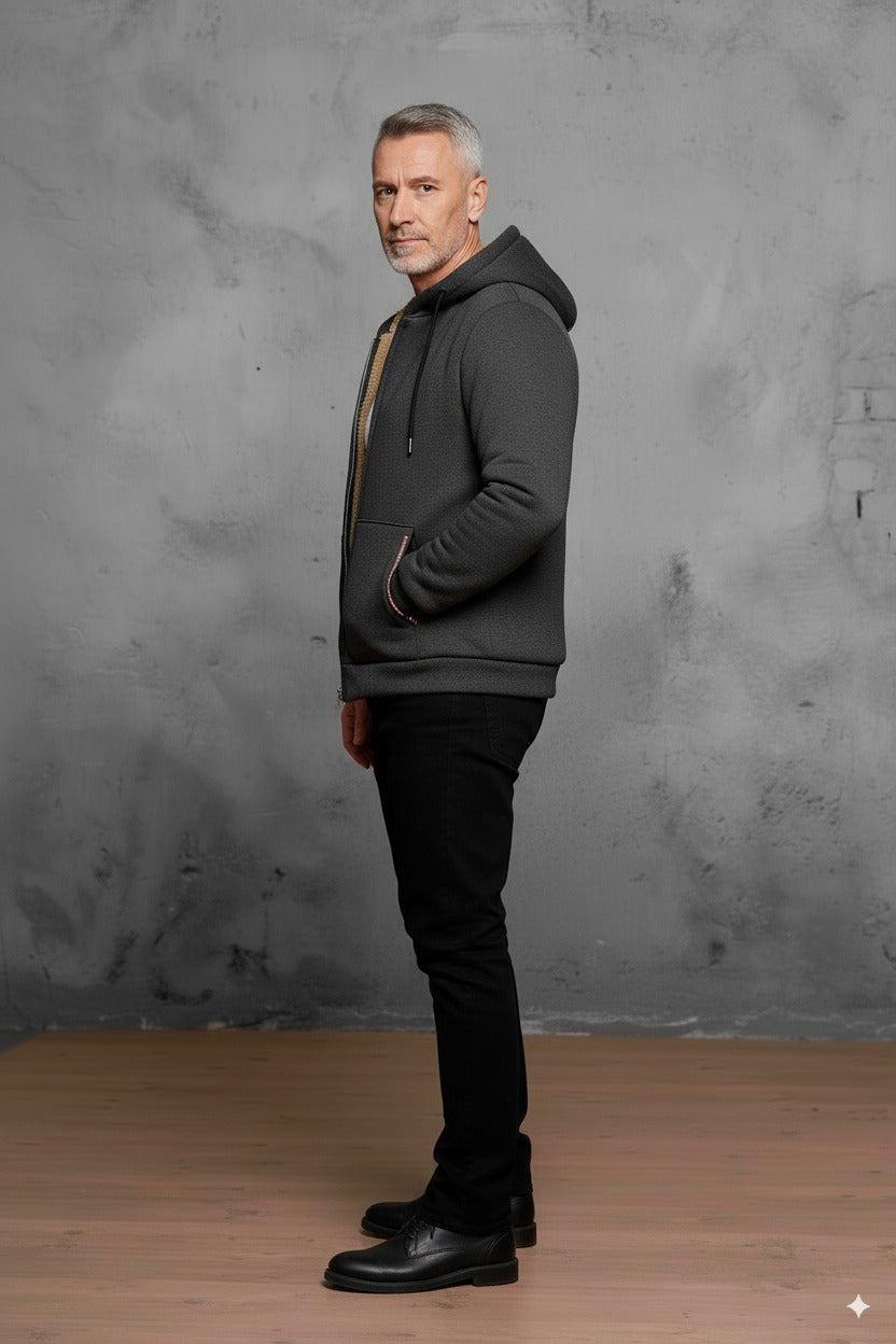 Gilben | Men's Stylish Cozy Hooded Jacket