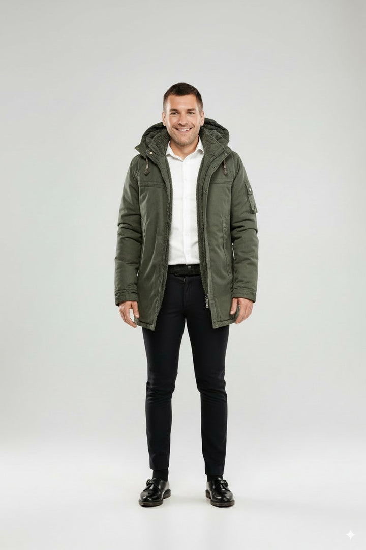 Rivas | Men's Casual Hooded Utility Jacket