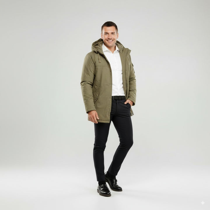 Rivas | Men's Casual Hooded Utility Jacket
