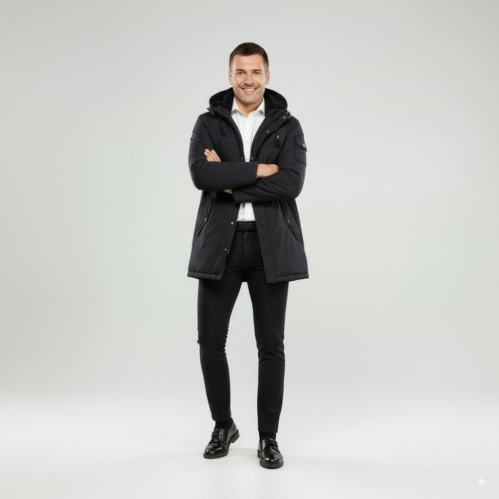 Rivas | Men's Casual Hooded Utility Jacket